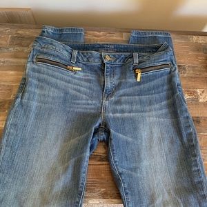 Michael Kors Jeans - Micheal Kors denim gold embellished jeans Michael Kors Jeans - Micheal Kors denim gold embellished jeans